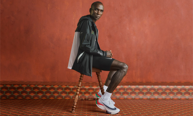 Nike s'associe à Eliud Kipchoge pour promouvoir la course à pied