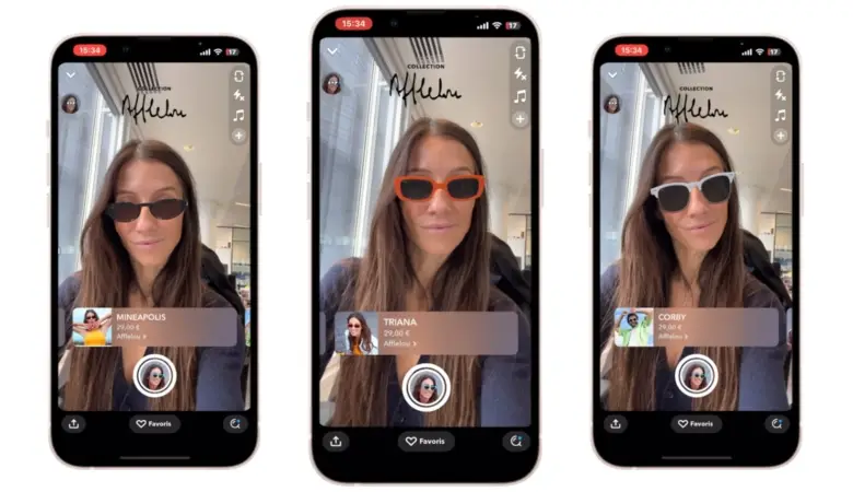 Afflelou attire les utilisateurs de Snapchat grâce à la réalité augmentée
