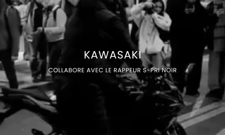 Kawasaki s'associe au rappeur S.Pri Noir