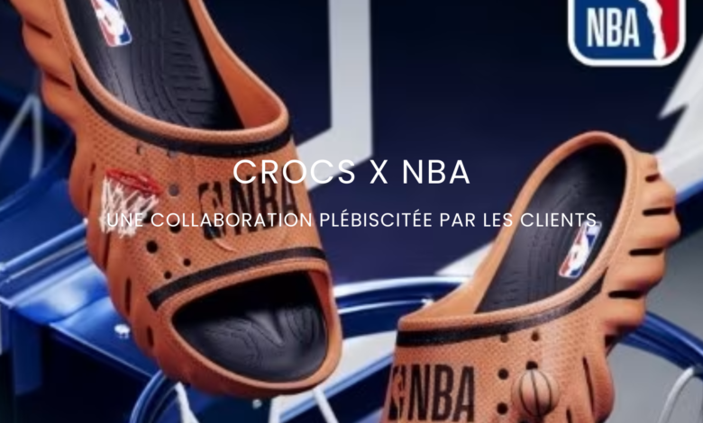 La nouvelle collaboration de Crocs avec la NBA