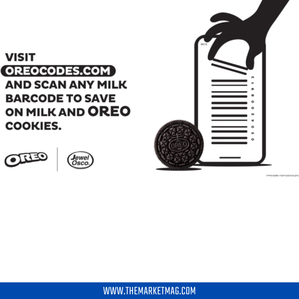 OREO lance une campagne de campagne de communication inédite qui intègre les codes-barres