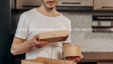 La nouvelle campagne Just Eat en stop motion !