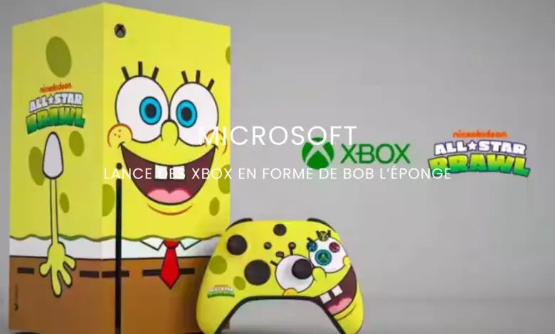 Microsoft lance une Xbox en forme de Bob l'éponge