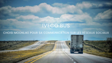 Iveco Bus collabore avec moonlike pour la gestion des réseaux sociaux.