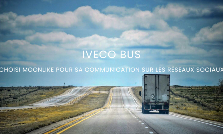 Iveco Bus collabore avec moonlike pour la gestion des réseaux sociaux.