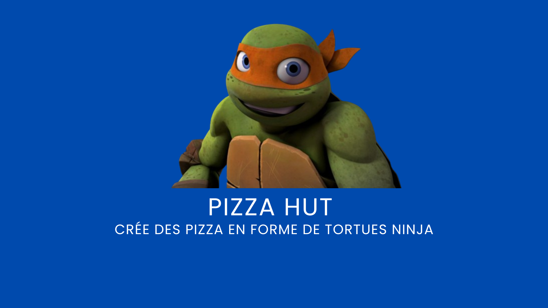 Pizza Hut lance une pizza en forme de Tortue Ninja