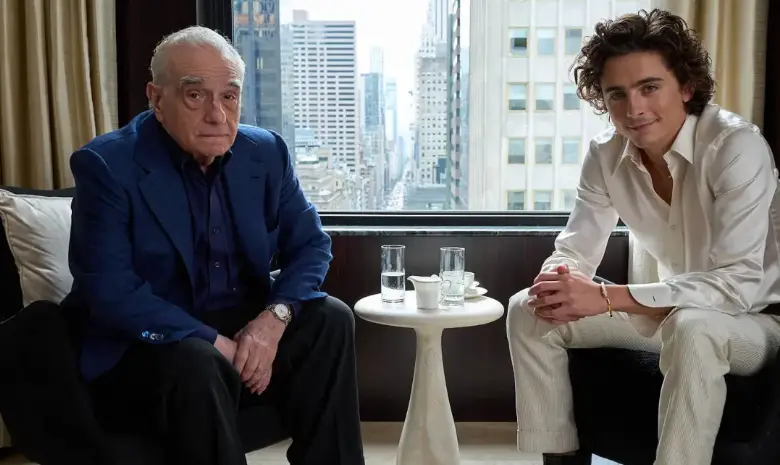 Timothée Chalamet & Scorsese collaborent pour Chanel