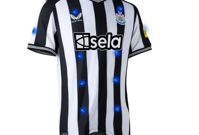 Newcastle crée un maillot qui vibre