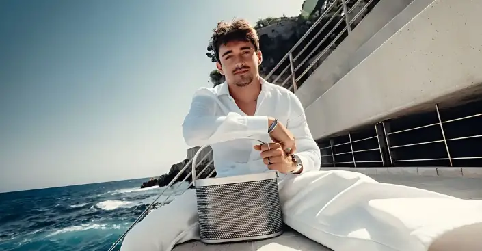 Charles Leclerc ambassadeur de Bang & Olufsen