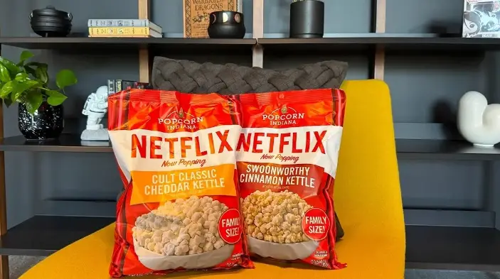 Netflix se lance dans le pop-corn avec deux saveurs !