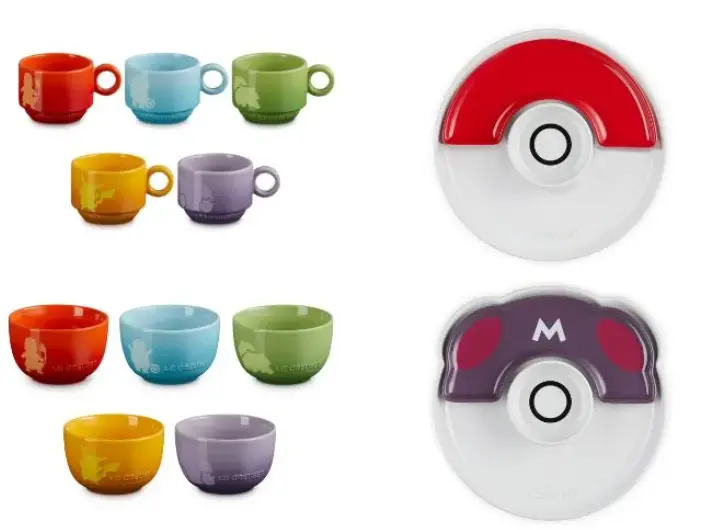 Le Creuset dévoile une collection d'ustensiles de cuisine Pokémon