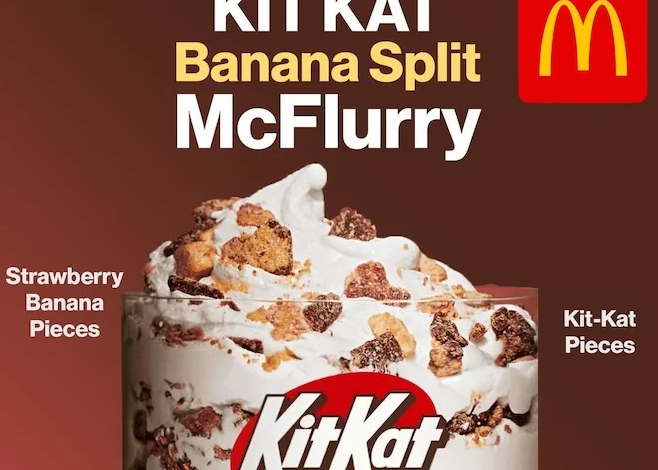 McDonald's lance un nouveau McFlurry en édition limitée !