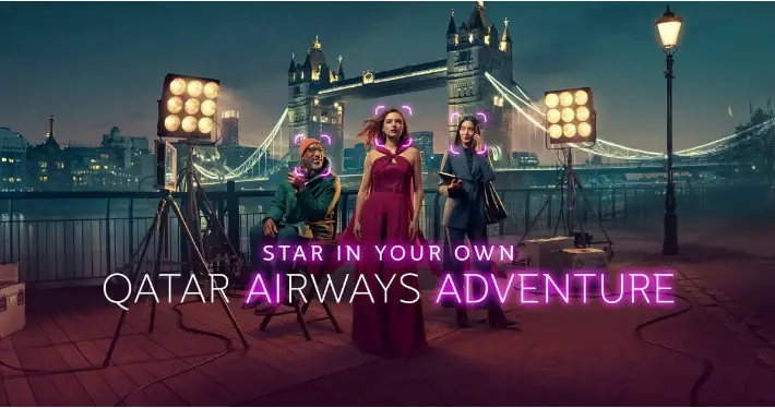 Qatar Airways vient de dévoiler sa dernière campagne publicitaire intitulée « AI Adventure », une innovation dans le domaine de la publicité aérienne. Avec cette campagne, la compagnie se distingue en étant la première à intégrer de manière immersive ses clients au cœur de l’histoire grâce à l'intelligence artificielle (IA). Un concept novateur qui offre une expérience unique, et un lien personnalisé entre la marque et ses voyageurs.