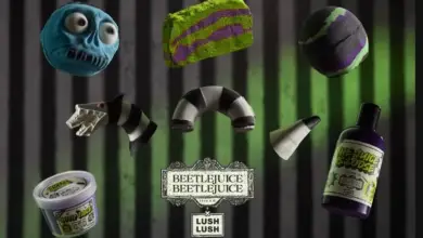 Lush dévoile une collection exclusive inspirée de Beetlejuice