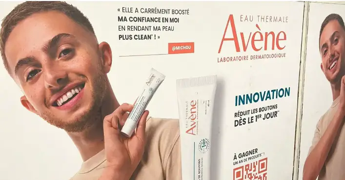 Avène collabore avec Michou pour lancer sa nouvelle gamme de soins