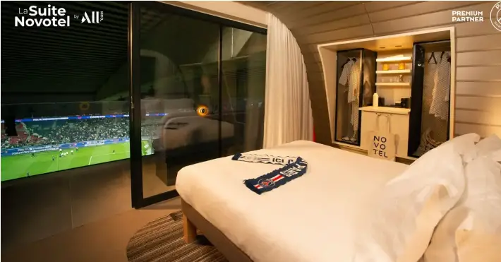 Vivez une nuit inoubliable au Parc des Princes avec Novotel et le PSG