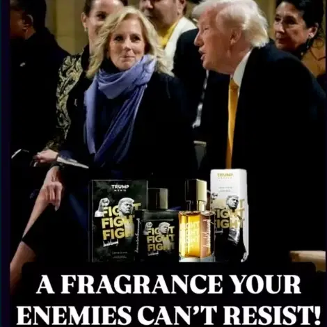 Trump utilise une photo avec Jill Biden à Notre-Dame pour promouvoir son nouveau parfum