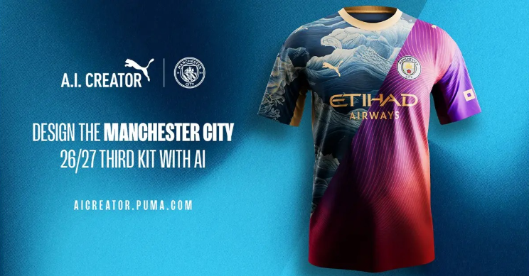 PUMA et Manchester City lancent une expérience immersive pour les fans avec l’AI Creator