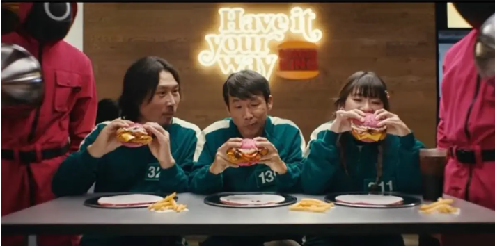 Netflix et Squid Game envahissent Burger King : une collaboration savoureuse pour la saison 2