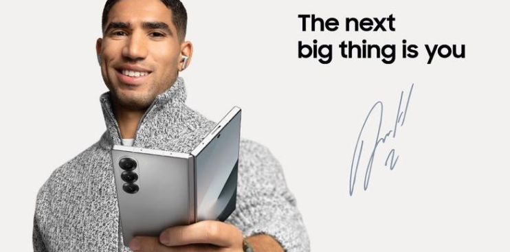 Achraf Hakimi : Nouvel Ambassadeur de la Gamme Galaxy de Samsung Electronics MENA