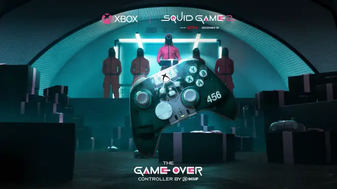 Xbox et SCUF Gaming lancent des manettes Squid Game en édition limitée