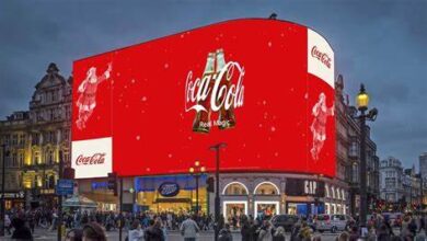 Coca-Cola apporte la magie de Noël à Piccadilly Lights avec une animation 3D interactive