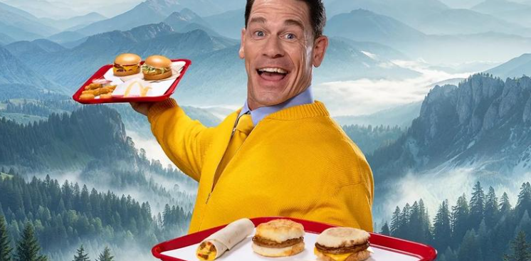 McDonald's et John Cena : une campagne McValue audacieuse pour 2025