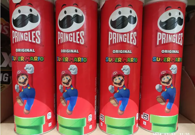 Pringles x Super Mario : Une Collaboration Épique pour les 40 Ans du Plombier Rouge