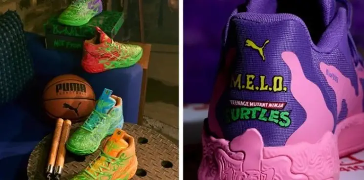 Puma x LaMelo Ball x Tortues Ninja : Une Collaboration Épique Entre Basket et Pop Culture