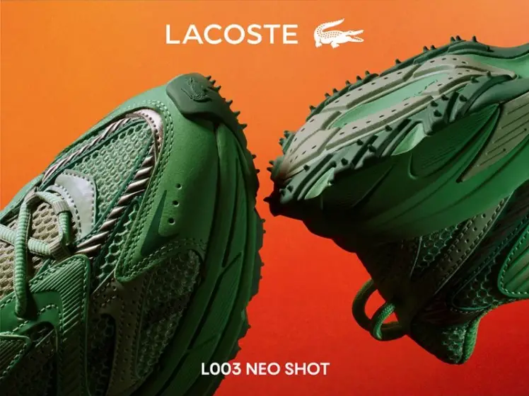 Lacoste fusionne sport, mode et culture avec le lancement de la L003 Neo Shot