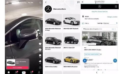 TikTok lance une nouvelle solution publicitaire pour le secteur automobile