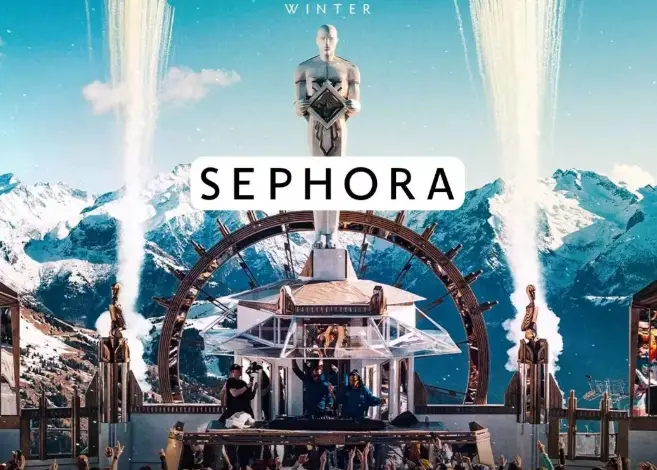 Sephora devient partenaire majeur de Tomorrowland Winter et illumine l'Alpe d'Huez