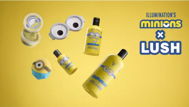 Lush x Minions : Une collaboration fun et gourmande pour le bain !