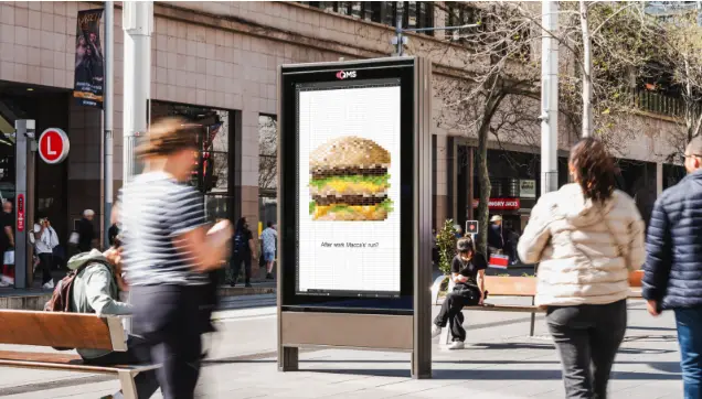 McDonald’s transforme Excel en outil publicitaire avec une campagne OOH décalée