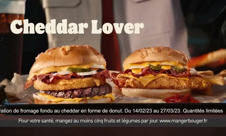 Burger King dévoile les Ultimes Cheddar : une explosion de fromage sans limite !