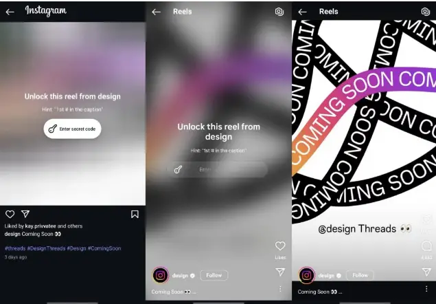 Instagram teste les Reels protégés par un code secret : une nouvelle façon de gamifier l’engagement