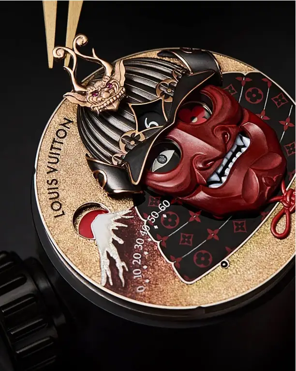 Louis Vuitton dévoile une montre samouraï animée à 900 000 $ : entre art japonais et chef-d’œuvre mécanique