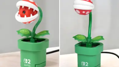 Une caméra façon plante Piranha de Super Mario pour la Nintendo Switch 2