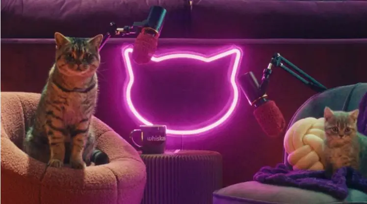 Whiskas lance The Purrcast : le podcast pour les nouveaux maîtres… raconté par des chats !