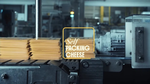 Self-Packing Cheese : le fromage qui s’emballe tout seul, une révolution signée Nestlé et Ogilvy