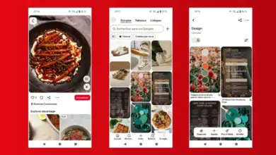 Interface de l’accueil Pinterest avec suggestions visuelles inspirantes.