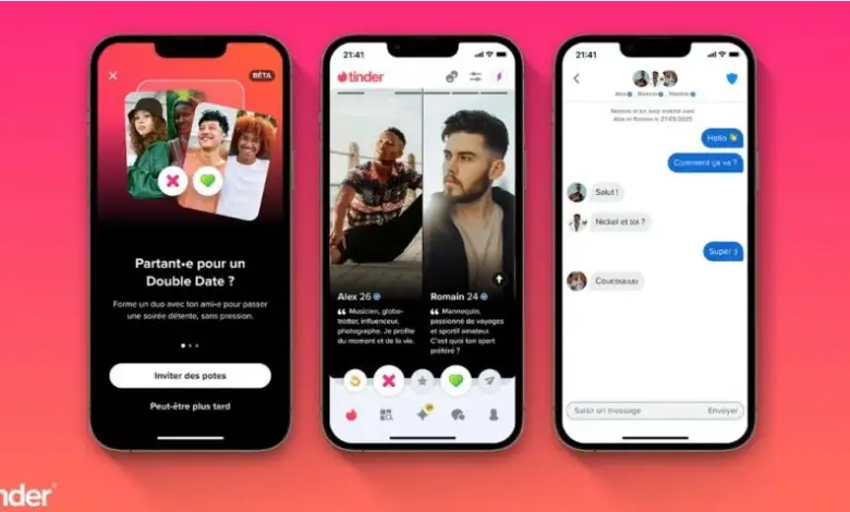 Tinder lance Double Date : le dating en duo arrive en France pour séduire la Gen Z