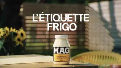 Pot de mayonnaise MAG avec Étiquette Frigo