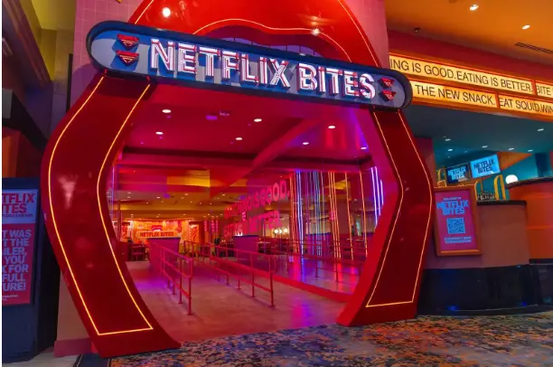 Restaurant Netflix Bites avec menu inspiré de Squid Game