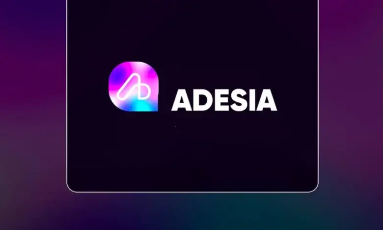 Interface du chatbot ADésia sur le site de RMC BFM Ads, proposant des solutions publicitaires personnalisées