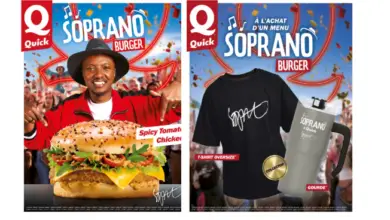 Soprano Burgers Quick – Beef Qreamy Tomato et Chicken Spicy Tomato en édition limitée