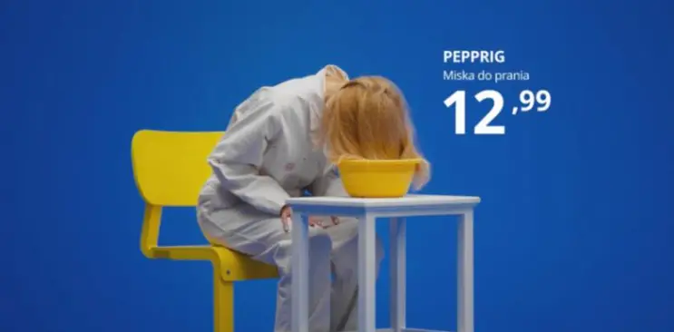 Extrait du film de campagne IKEA Pologne montrant des objets utilisés comme instruments