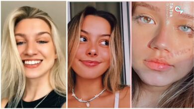 Capture d’écran de la trend “goofy face” adaptée par Ryanair sur son TikTok