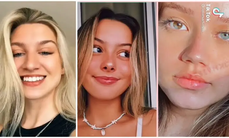 Capture d’écran de la trend “goofy face” adaptée par Ryanair sur son TikTok