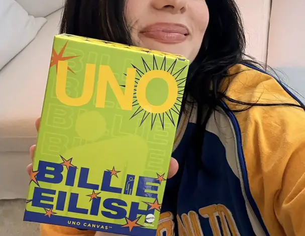 Coffret UNO Canvas Billie Eilish en édition limitée